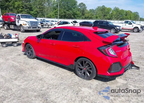2018 Honda Civic Sport from USA, damaged, VIN SHHFK7G45JU201089